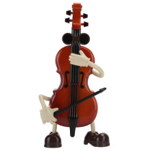 ZPSHYD Cello Music Box Manual Clockwork Music Box con Swing Cello Niños y niños Cumpleaños Artesanías Decorativas clásicas Imitación de