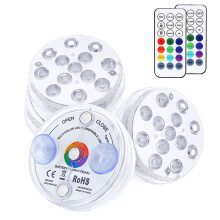 Big Sale! RGBW LED Pool Lights for Bathtub, Hot Tub, Pond, Fish Tank - Submersible with Remote, Compatible with Home Party, Vase, Christmas &