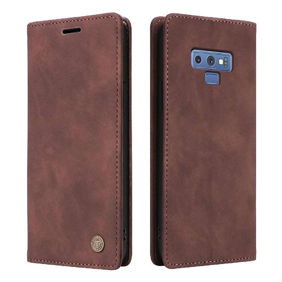 Flip Case For Compatible With Samsung Galaxy Note 9 Flip Cover Leather Case Wallet Simple Business Shockproof 9773935874886