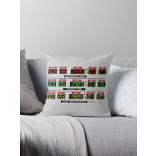 Fundas para cojines decorativos con diseño de Regreso al Futuro 2 y viaje en el tiempo, 16x16 pulgadas.