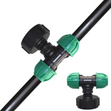IBC-säiliösovittimet Kierreliitin 20 mm:n T-liitin 20 mm:n T-liitin