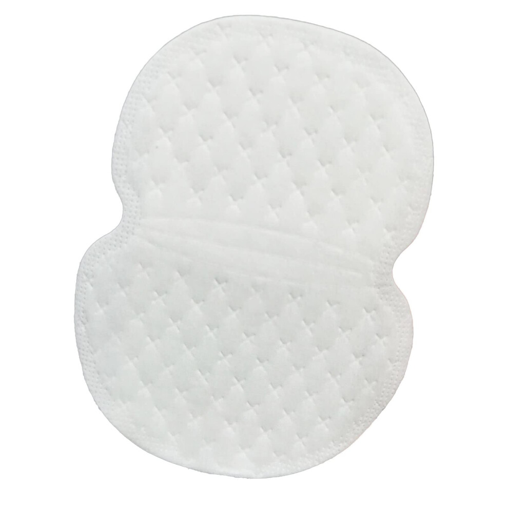 100pcs Underarm Sweat Pads for Women and Men, Fast Absorbing Disposable Armpit Pads with Adhesive