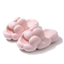 Pillow Slides with Comfort Cushion Footbed, Non Slip Cloud Slides for Shower, Spa, Indoor Outdoor