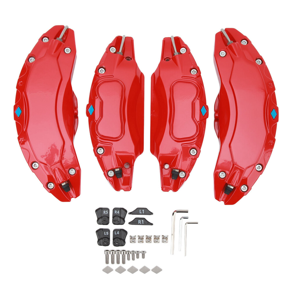 Aluminium Alloy Brake Caliper Covers For Tesla Y Long Time Using High-Performance Heat Dissipation Compatible With 19In 20In Wheel Hubs Without 9482828108143