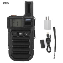 Licentievrije, oplaadbare portofoon met displaysynchronisatie, UHF/VHF NOAA-scanner, walkie-talkie met dubbel horloge en IP67-waterdichtheid voor