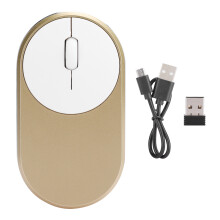 Ergonomic Bluetooth Gaming Mouse, Portable Mouse with Comfortable Hand-Feeling Buttons, Anti-Fingerprint Skin-Friendly for Comfort, High Precision Opt
