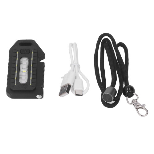 Indoor Decorative Lamp Rechargeable Flashlight With Keychain Compact LED Light For Tactical Flashlights, Multi Function Emergency Gear Including 1