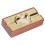 Vintage Rectangular Wood Cigar Ashtray Portable Tabletop Black 1