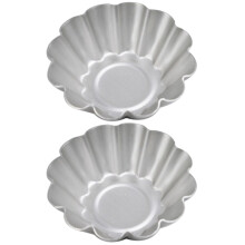 Conjunto de 2 Formas para Torta de Ovos, Formas para Pastelaria, Formas para Sobremesas, Formas para Bolos, Formas para Mini Tortas, Formas para Mini