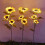 VOSS Solar Dreiflammige LED-Gartenleuchte in Sonnenblumenform 6