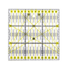 Yakbaofuo DIY Transparentes Lineal zum Quilten, Nähen und Patchworken, Schneidewerkzeug, Schneider-Körpermessschieber, digital