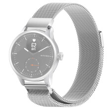 SKALO Milanaise-Armband für Withings ScanWatch 42 mm – Weitere Farben: Silber