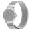 SKALO Milanese Loop για Withings ScanWatch42mm - Περισσότερα χρώματα Ασημί 1