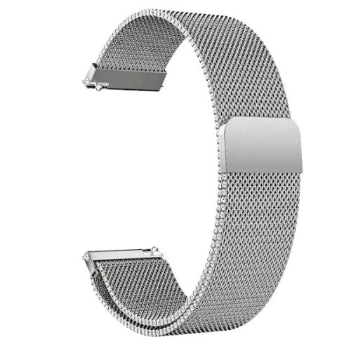 SKALO Milanese Loop για Withings ScanWatch42mm - Περισσότερα χρώματα Ασημί 1