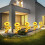 VOSS Solar Dreiflammige LED-Gartenleuchte in Sonnenblumenform 7