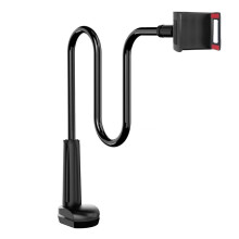 jixopn Flexibel Bordsbädd Universalmonterad Svanhalsklämma Webbkamerastativ Lata Kamera Mobiltelefonhållare Fäste för GoPro