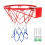 Cesta de basquete Feiona, aro de basquete para parede, para uso interno e externo, 15/18 polegadas 1