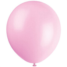 12-calowe lateksowe balony w kolorze różowym, 10 szt.