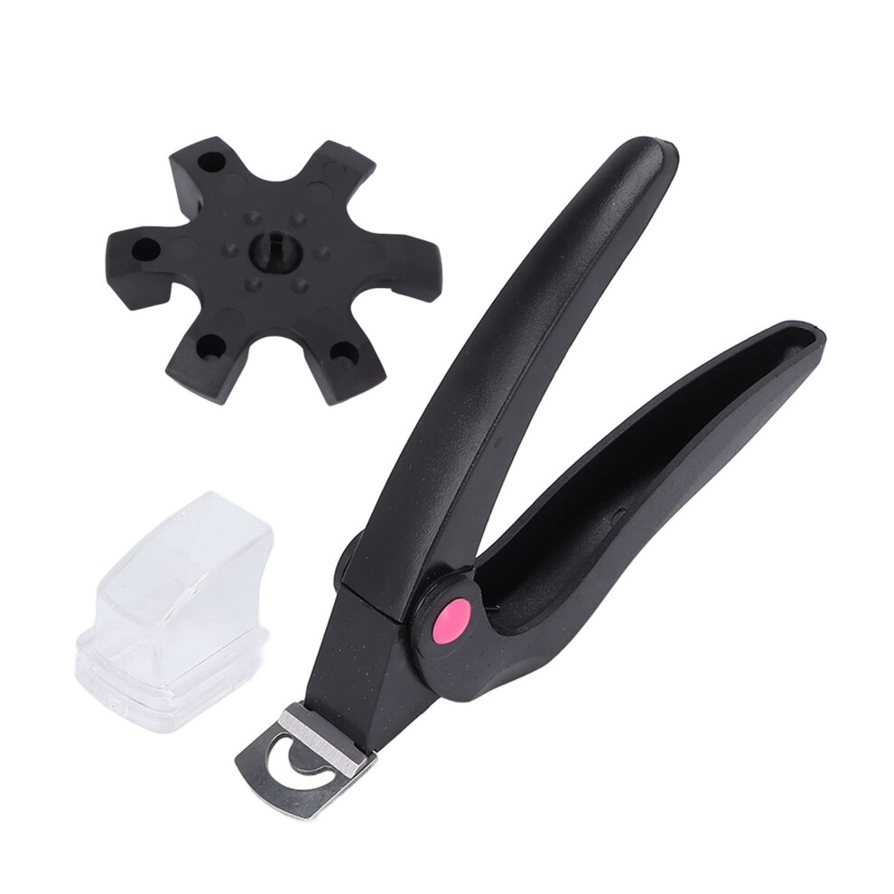 Nail Tip Cutter Adjustable Stainless Steel Acrylic Nail Clipper for Precise MultiâStyle Trimming