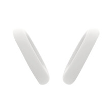 Verighetă flexibilă din silicon, cu stil din aliaj de aluminiu și conectori versatili, inel ușor conceput pentru persoanele active care