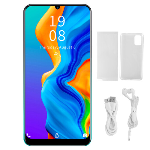 Ξεκλείδωτο κινητό τηλέφωνο, οθόνη HD με σχέδιο σταγόνας νερού, καθηλωτική οθόνη 6,3