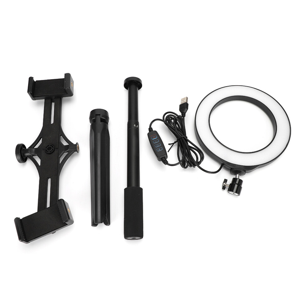 Makeup Photography Led Ring With 3 Colors Ing Mode Adjustable Tripod Stand Live Streaming Vlogging Usb Powered Compact And Portable Studio Light 9012494384390