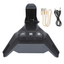 Multifunktionell Bluetooth-högtalare med telefonhållare, powerbank, laddningsmöjligheter, trådlös drift, skyddande telefonfodral, simfria