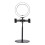 Adjustable Angle Ring Light with Tripod Stand, Universal Phone Mount Lighting for Zoom Meetings Vlogs Tutorials, Dimmable Ring Light with Wide Applica 2