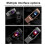 IP68 Αδιάβροχο Fitness Tracker με μετρητή θερμίδων σε πραγματικό χρόνο, ενσωματωμένο 8