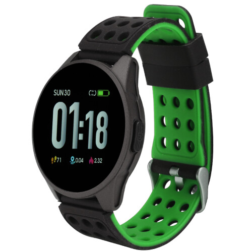 Σύγχρονο Fitness Tracker, πιο αναπνεύσιμο και άνετο, έγχρωμη οθόνη αφής TFT, ανθεκτικό στο 1