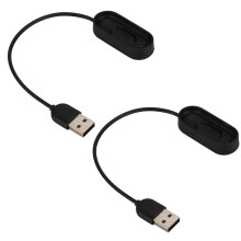 Luotettava korvaava laturi Xiaomi Band4:lle, vakaa suorituskyky, erinomainen laatu, nopea ja tehokas lataus, kompakti ja kannettava, ylijännite- ja