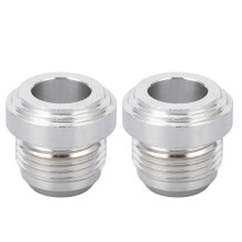 2Pcs AN12 Fuel Line Fitting Adapter Weld On Bung 6061-T6 Aluminum