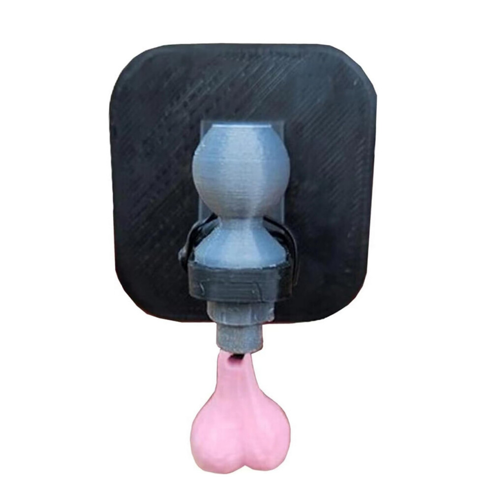 Funny 3D Trailer Hitch Cover With Tiny Nut Detail Fits 2X2 Inch Square Receiver For Trucks 9164114722652