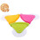 Pizza Cutter Wheel Set with Sharp Durable Blade, Plastic Handle, Dishwasher Safe, 3 Pcs 1
