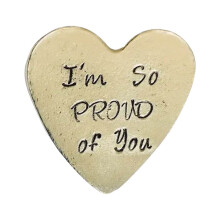 Handmade Heart Pocket Hug Token, Personalized Souvenirs, Inspiring Gifts for Friends, Family, Mother's Day, Thanksgiving - 1.2x1.2in