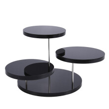 Présentoir à cupcakes en acrylique pour bijoux, gâteaux et desserts Ra Black3
