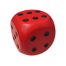 RYGRZJ Large PU Dice Game Entertainment Number Dice Children Squeeze Toyღ