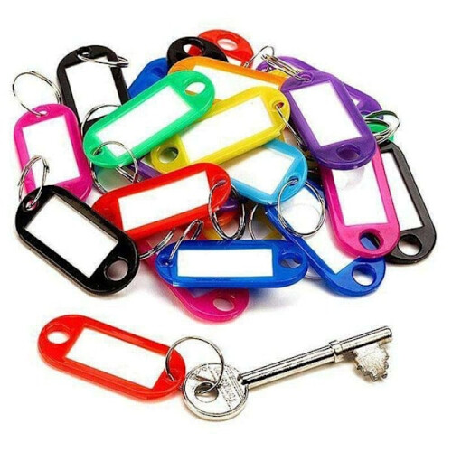 Key tag - Key tag - 20-pack - multicolor