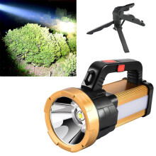 Kayannuo Bärbar Campingtältlampa med COB, 6 lägen, Superstark Spotlightlampa för Utomhus, Hem, Bil, Jakt, Båtliv - Påskpresentdekoration