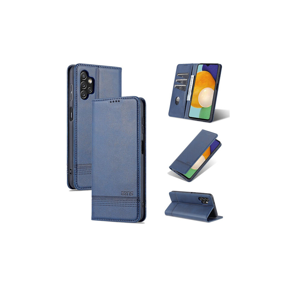 Compatible With Samsung Galaxy A13 4G - Wallet Case Blue 9773935786691