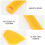 2 Pc Plastic Honey Spatula Extractor Scraper Scraping Tool Multifunction Collecting 6