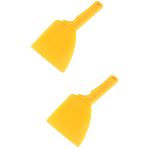 2 Pc Plastic Honey Spatula Extractor Scraper Scraping Tool Multifunction Collecting