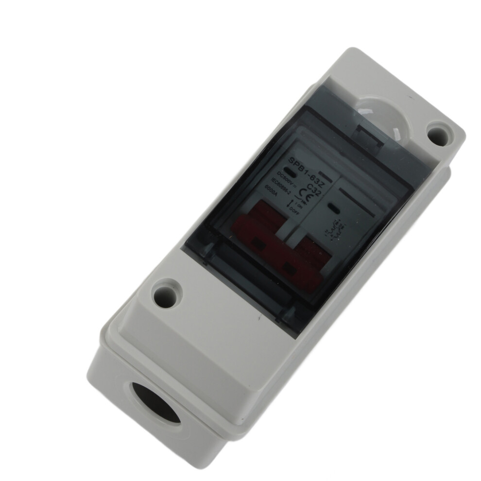 Ip65 Waterproof Solar Disconnect Switch 32A For Pv Circuits Dc500v Rv Breaker 7891381703771