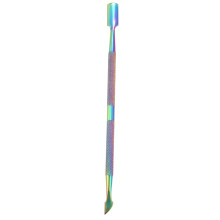 Stainless Steel Cuticle Trimmer and Gel Polish Remover Tool, 12.5cm Professional Nail Pusher