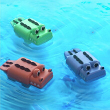 capino 1Pcs Bath Toy, Cute Long Tail Crocodile Clockwork Bathtub Swimming Pool Toy, Baby Bath Toys for Toddlers 1-3, Boys & Girls Water Bath Toy