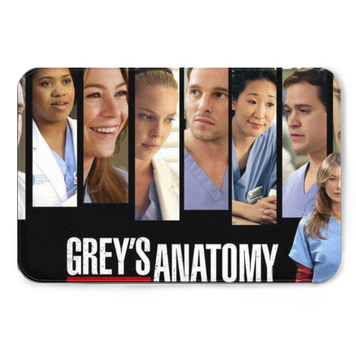 Χαλί Grey's Anatomy, χαλί μπάνιου, χαλί κουζίνας, αγόρια, κορίτσια, παιδιά, βρεφικό