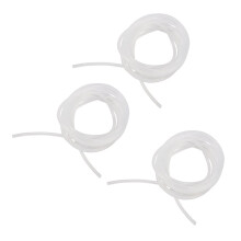 3Pcs 1mm x 3mm Silicone Food Grade Tube Beer Water Air Hose Pipe 2 Meters