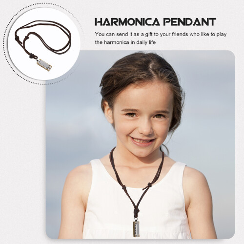 Mini Harmonica Necklace Interesting Necklace Built to Last Harmonica Necklace Mini Harmonica 2