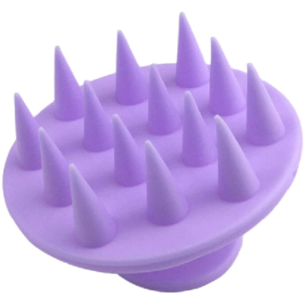 Silicone Scalp Massager Shampoo Brush for Deep Cleaning and Gentle Massage Wet Dry Use