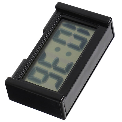 Eease LCD-wekker voor tafel/auto - geruisloos, groot scherm 1
